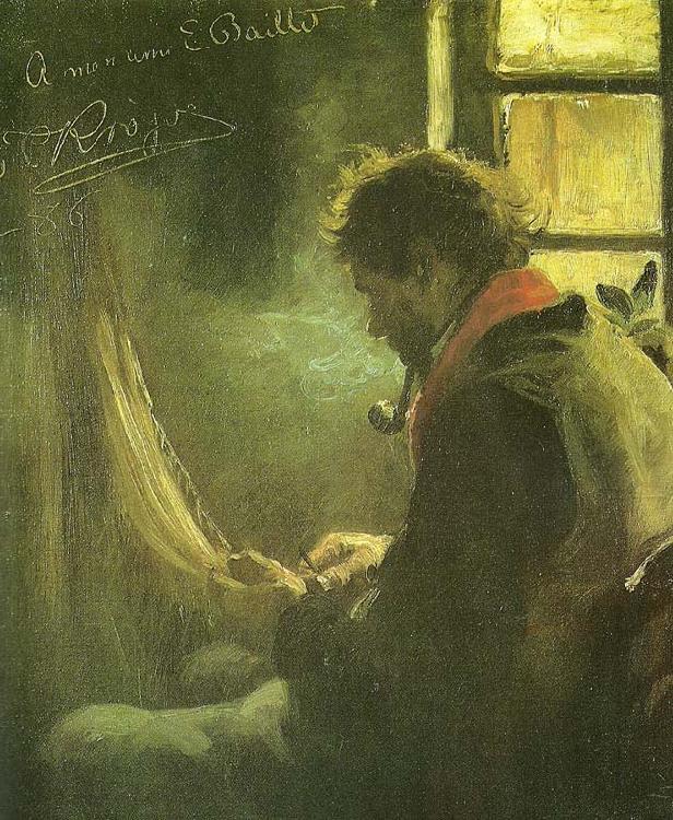 Peder Severin Kroyer en fransk fisker boder garn china oil painting image